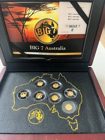 Zlato / zlaté mince sbírka 7ks 0,5g ryzí 24k - 4