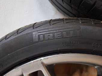 Alu kola R17 5x100 + letní pneu 225/45/17 - 4