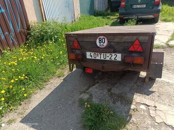 Přívěsný vozík za auto - 4