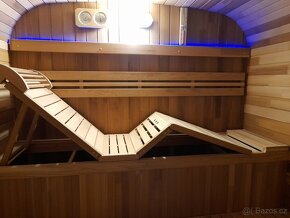 sauna Fínska  pre 4-6 osob, kanadský cedr TOP - 4
