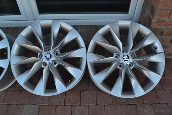 5x112 R19 Hliníkové disky Originál Škoda - 4