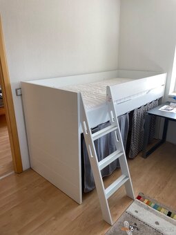 Dětská herní postel PAIDI FIONA komplet 90x200 120 výška - 4