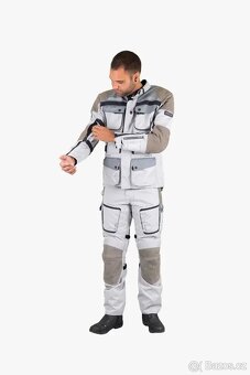 Bunda iXS MONTEVIDEO-AIR 2 světle šedo-tmavě šedá L - 4