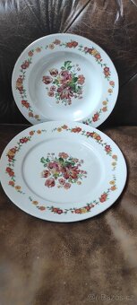 Retro porcelánové talíře - 4