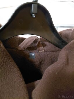 Hnědý vlněný kabát - 4