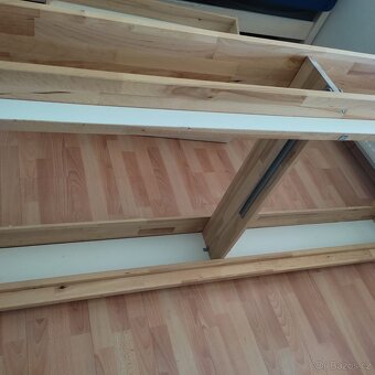 Postele 90x200 včetně roštu - 4