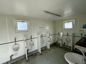 Sanitární / WC kontejner / 6x pisoár / 2xWC / 6m délky - 4