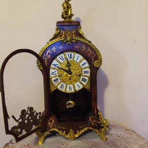 Hodiny Boulle čtvrtové - 4