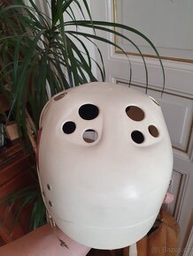 Retro hokejová helma OKULA - 4