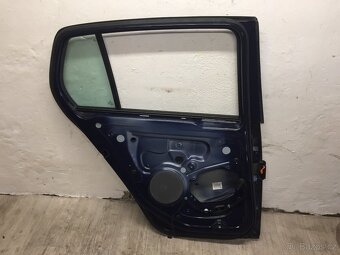 VW GOLF 5 2003-2008 - LEVÉ ZADNÍ DVEŘE MODRÉ LA5G - 4
