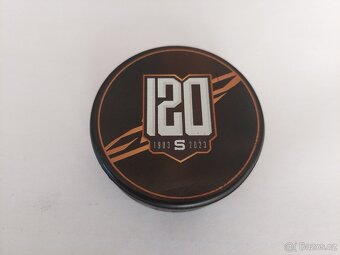 Puk odehraný na zápasu legend Sparta 120let originální. - 4