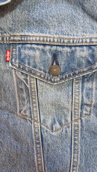 Džínová bunda originál Levis xxl - 4