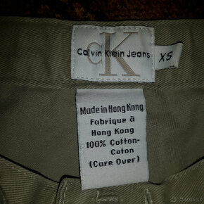 kalhoty Calvin Klein Jeans, velikost XS - 4