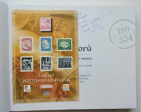 Kniha 100 let, 534 autorů: Výtvarné návrhy poštovních známek - 4