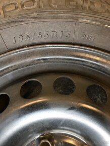 Prodám sadu kol 15" na Škoda, 1ks-875,-Kč - 4