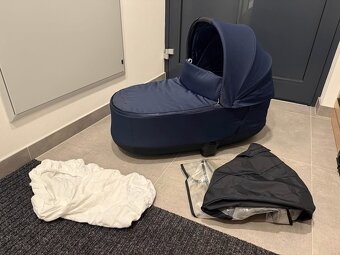 Komplet cybex priam indigo blue + podvozek rosegold - 4