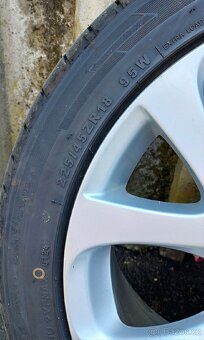 Sada 4x litých kol 5x114.3 r18 plus pneu Tomket Sport - 4