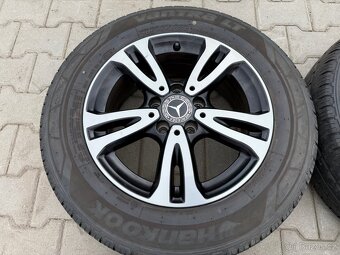 4x al kola 5x112 16 + pneu letní 205/65 R16C - 4