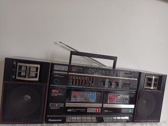 Panasonic RX CW26L radiomagnetofon retro 2 kazeťák , - 4
