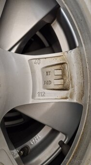 Kola DEZENT 7JX16HET40, 5X112 včetně 4ks zimních pneu. - 4