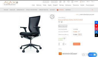 Kancelářská židle Sidiz Alfa - 4