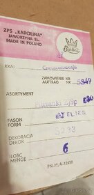 Sada hrníčků s podšálky - retro, nepoužité - 4