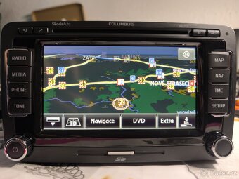 Columbus RNS510 3T0035680C LED aktualizované - 4