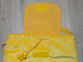 Dětský žlutý batůžek - Večerníček (2-4 roky ) - 4