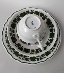 Krásná porcelánova snídaňova sada od manufaktury Meissen - 4
