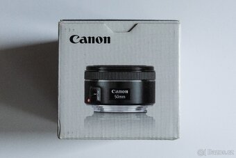 Canon EF 50mm f/1.8 STM – jako nový, bez škrábanců - 4