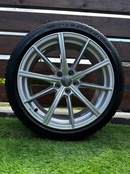 Alu kola 5x112 r19 s pneu (Audiss) - 4