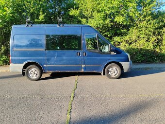 Transit T350 2.2TDCi L2H2, 6 míst, STK 6/27, klima, zahrádka - 4