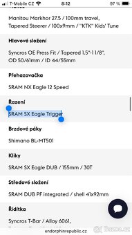 Juniorské horské kolo na 27,5” - XS rám - 4