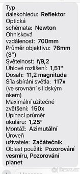 Hvězdářský dalekohled BINORUM - 4
