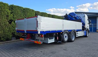 VOLVO FM500 6x2 - valník s hydraulickou rukou - 4