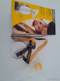 MEDELA - ruční odsávačka a silikonový sbĕrač mléka - 4