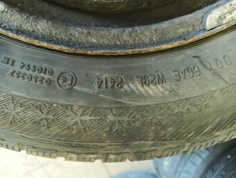 Sada zimní pneu 5x112 195/65R15 - 4