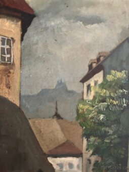 Obraz Václav Stein, Čertovka, olej 55x45 - 4