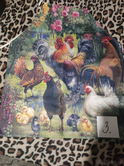 Slepičky,kohouti,kuřátka -- Zástěry - 4