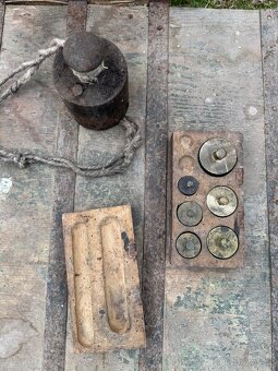 Váha decimálka včetně závaží - 4