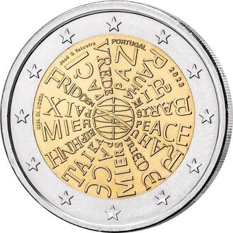 2 Euro Portugalsko pamětní mince 2019 - 2025 - vyberte si - 4