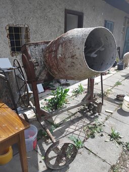 Stavební míchačka 380 V za cenu odpadu - 4