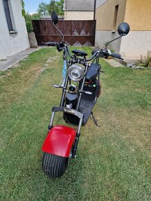 Leramotors Scooters C2 1500W - červená (nová 40km) - 4