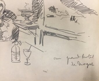 19 originalnich kreseb z roku 1914 - 4