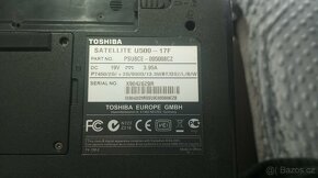 prodám Notebook Toshiba Sattelite U500-17F - 4