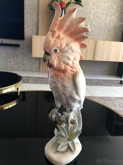 papoušek porcelánový Royal Dux - 4
