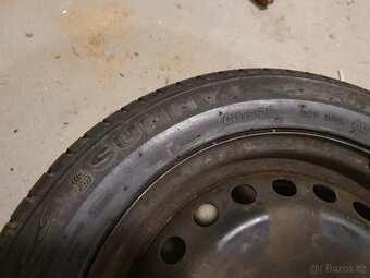 Daruji ocelovy disk s letni pneu 215/55 R16 - 4