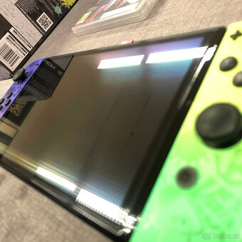 Nintendo Switch Oled Edice Splatoon 3 - 4
