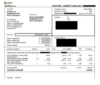 Autožárovky ZES LED HB3, bílá 6500K, 5000lm, 9-32V, 55W - 4