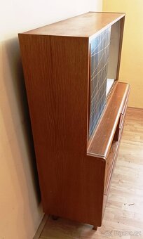 Retro skříňka sekretář Jitona U-372/386  Landsman Nepožitek - 4